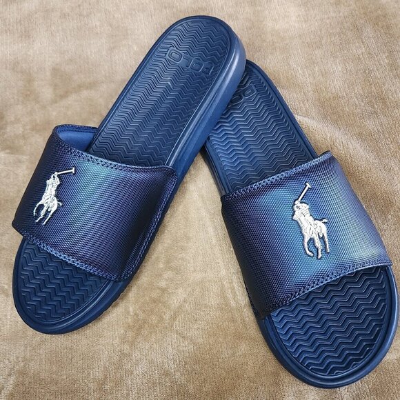 Polo Ralph Lauren Blue Sandals - Picture 1 of 7
